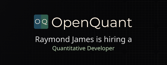 Quantitative Developer - Raymond James
