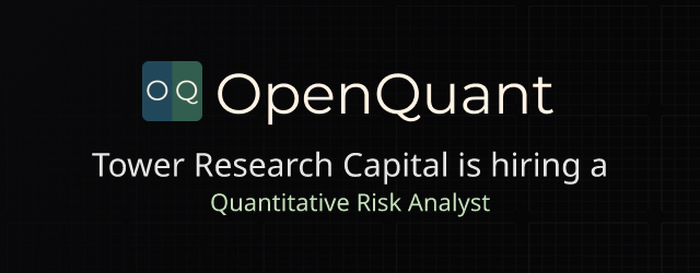 Quantitative Risk Analyst - Tower Research Capital