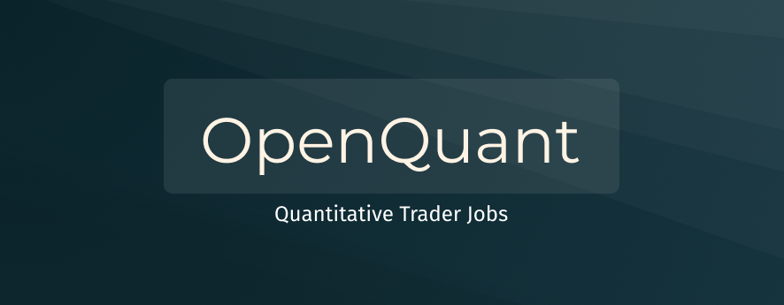 quantitative trading jobs